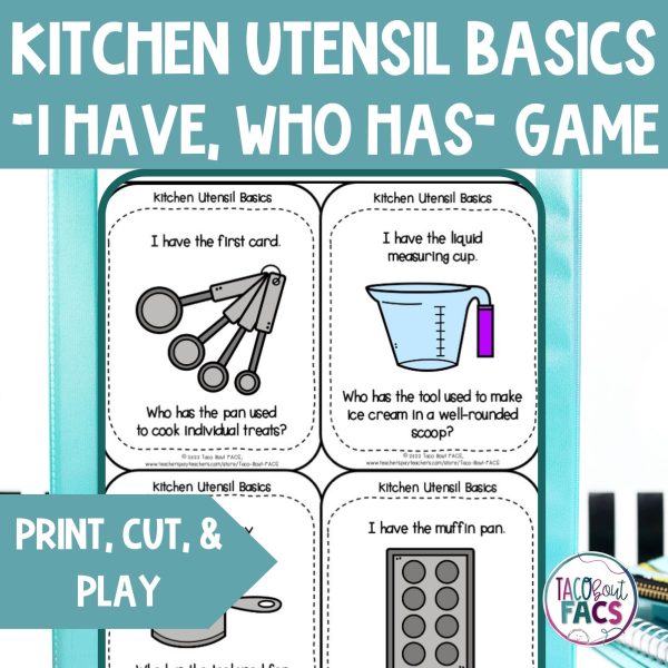 kitchen utensil basics I have who has game