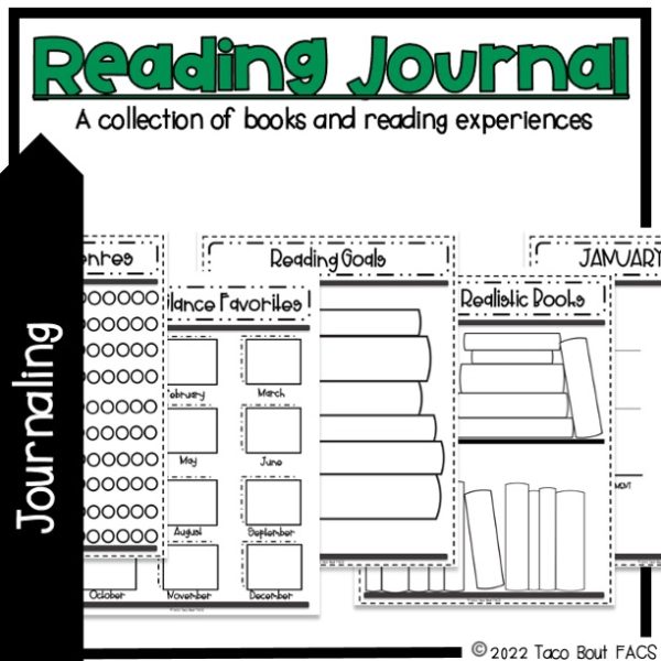 bullet journal, reading log, book journal, reading journal