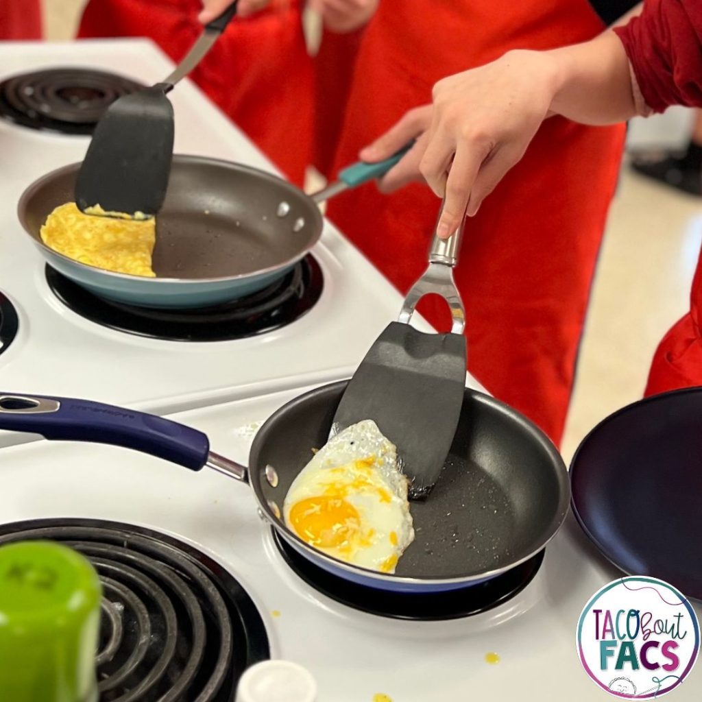 FACS, FCS, family and consumer science cooking lab