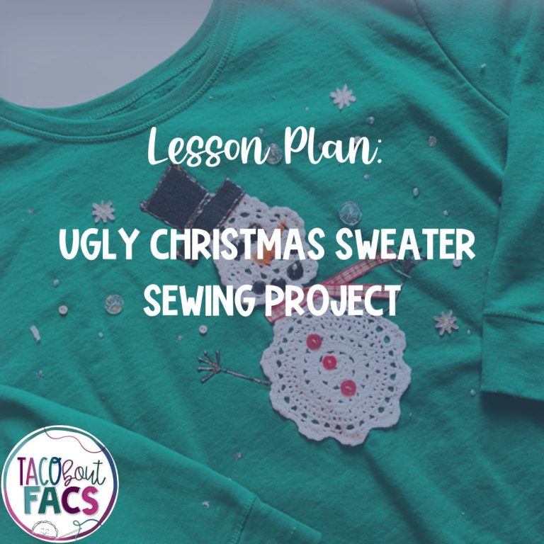 FACS ugly Christmas sweater project