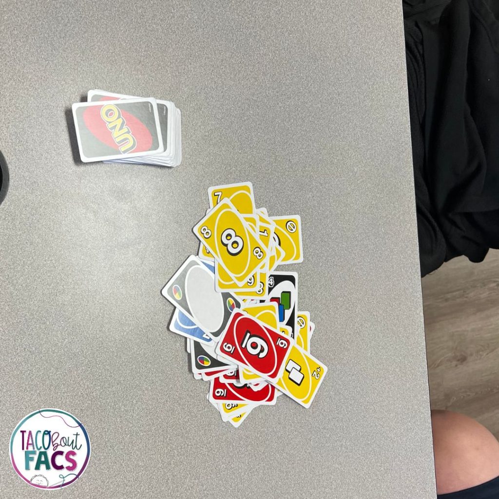 Playing card games for child development in the FACS classroom