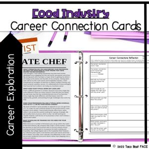 food industry career exploration. fcs