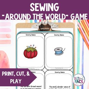 sewing tools around the world game