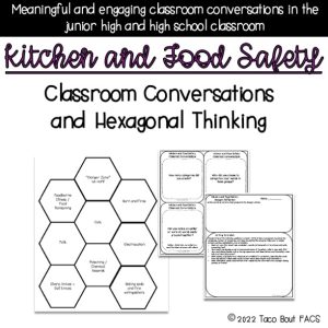 kitchen and food safety hexagonal thinking