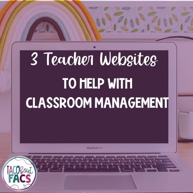 3 teacher websites to help with classroom management