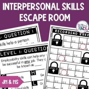 Interpersonal Skills Escape Room